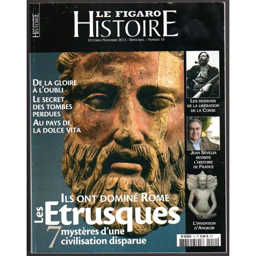 Le Figaro Histoire N° 10 : Les Etrusques