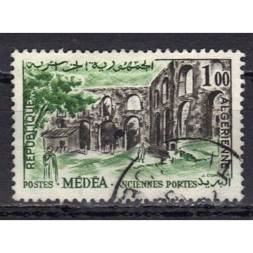 Algerie 1962 : Médéa - Timbre Oblitéré