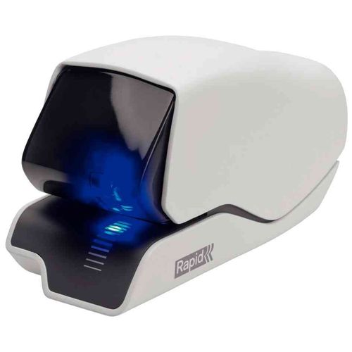Rapid 5025e Agrafeuse Électrique En Plastique Et Métal Blanc