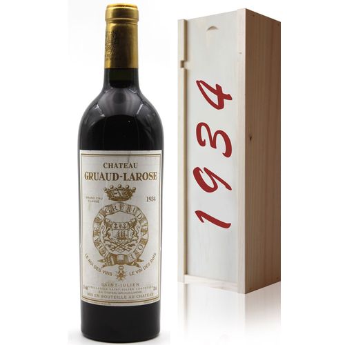 Coffret Château Gruaud Larose 1934 Rouge 75cl Saint-Julien