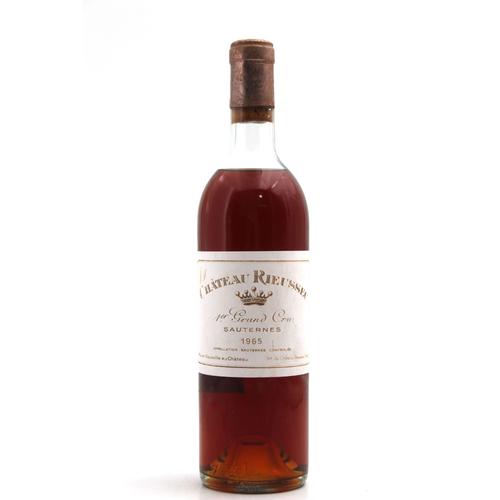 Château Rieussec 1965 - 75cl Aoc Sauternes