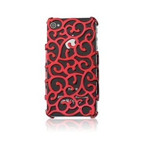 Coque Rigide Pour Iphone 5/5s - Arabesque Orientale - Rouge