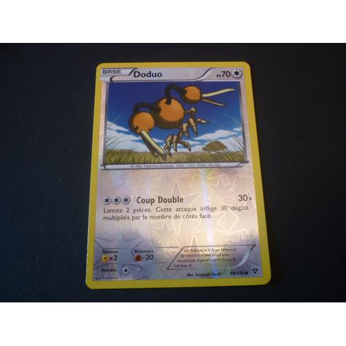 Carte Pokemon Francaise Reverse Serie Xy Doduo 98/146