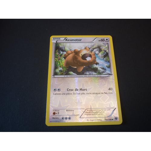 Carte Pokemon Francaise Reverse Serie Xy Keunotor 106/146