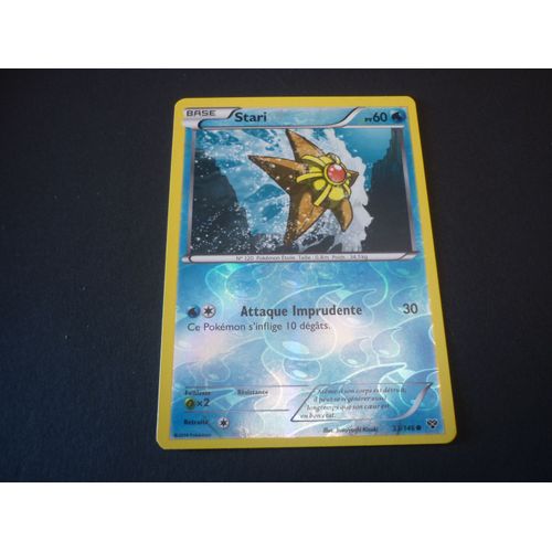 Carte Pokemon Francaise Reverse Serie Xy Stari 33/146