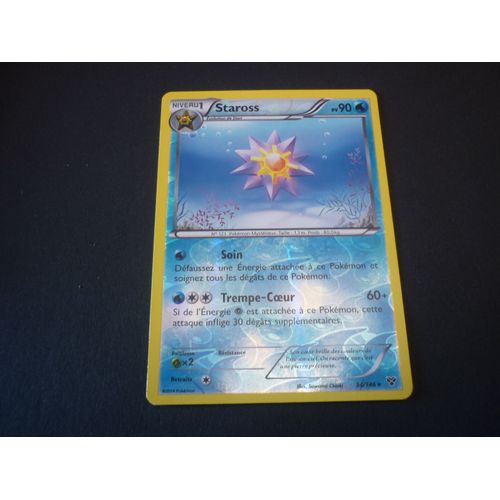 Carte Pokemon Francaise Reverse Serie Xy Staross 34/146