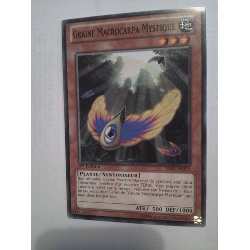 Graine Macrocarpa Mystique Lval-Fr035 Commune - Yu-Gi-Oh