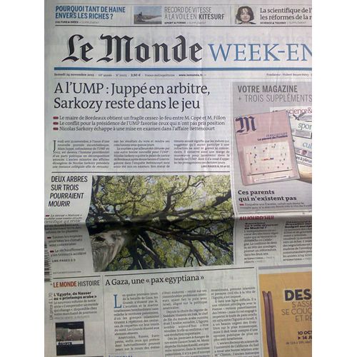 Monde (Le) N° 21103 Du 24/11/2012
