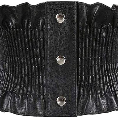 Ceinture Élastique, Ceinture Élastique Pour Robes Tuniques (15 Cm De Large)