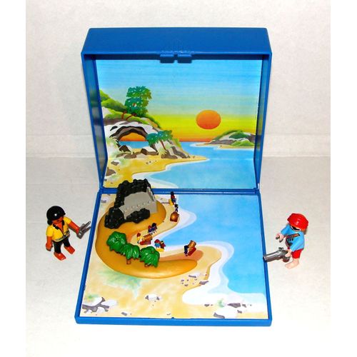 Playmobil Ile Aux Pirates Miniatures Aimantés