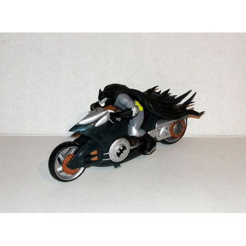 Batman En Moto Retrofriction Dc Comics