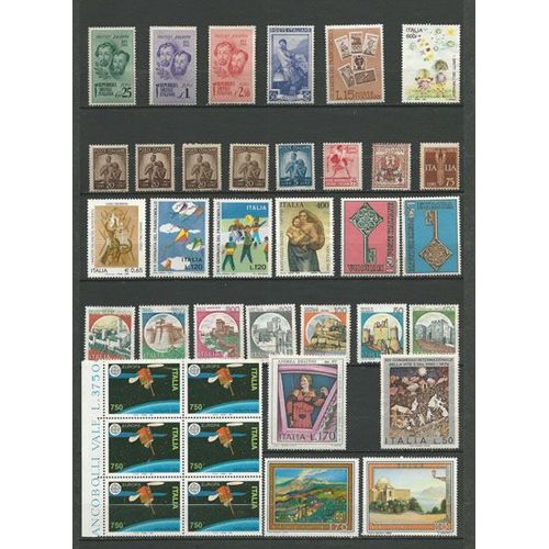 Italie - Lot Timbres (1).