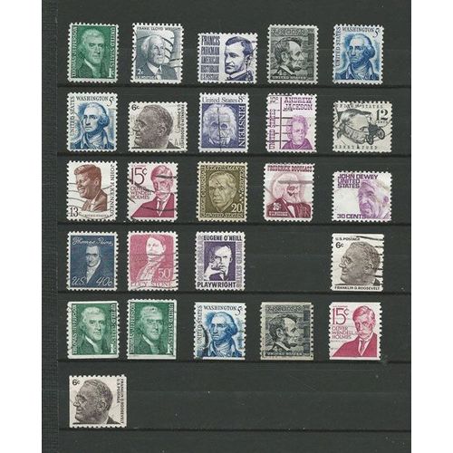 Etats Unis D' Amerique - Personnages Importants - 1965 A 1981.