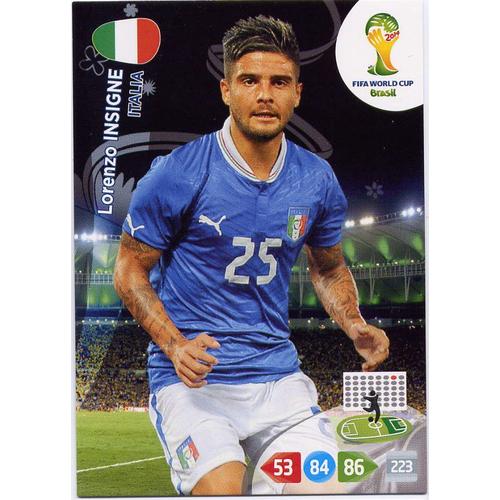 Panini Adrenalyn Xl Coupe Du Monde 2014 - Lorenzo Insigne  - Italie - N°222