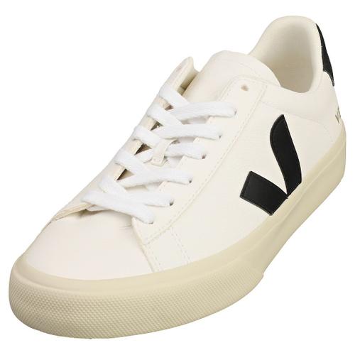Veja Campo Chromefree Leather Baskets Sneakers Chaussures Cuir Blanc Cp0501537a