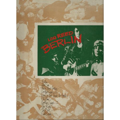 Berlin, Lady Day, Men Of Good Fortune, Caroline Says 1, How Do You Think It Feels, Oh Jim, Caroline Says 2, The Kids, The Bed, Sad Song