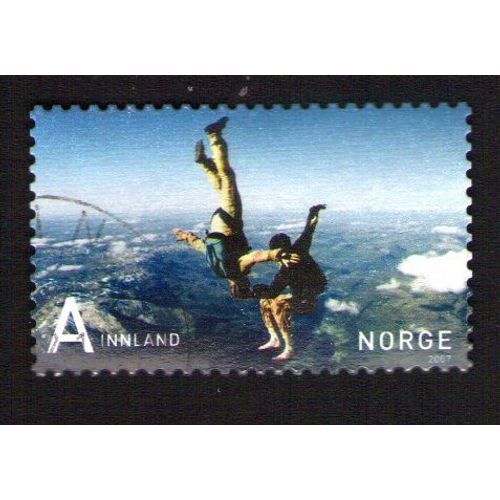 Norvège 2007 Oblitération Ronde Used Stamp Parachutisme Chute Libre