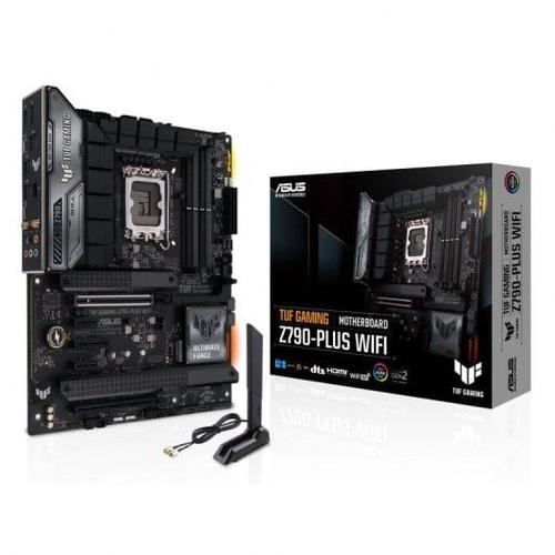 ASUS TUF GAMING Z790-PLUS WIFI - Carte-mère - ATX - Socket LGA1700 - Z790 Chipset - USB 3.2 Gen 1, USB 3.2 Gen 2, USB4, USB-C 3.2 Gen2, USB-C 3.2 Gen 2x2 - 2.5 Gigabit LAN, Bluetooth, Wi-Fi -...