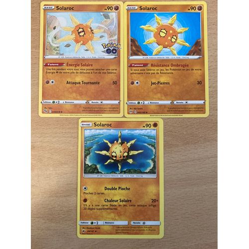 (1686) 3x Solaroc (Pokemon) 