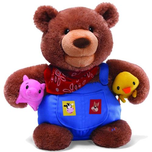 Peluche Gund Ourson Thomas Chantant 28 Cm