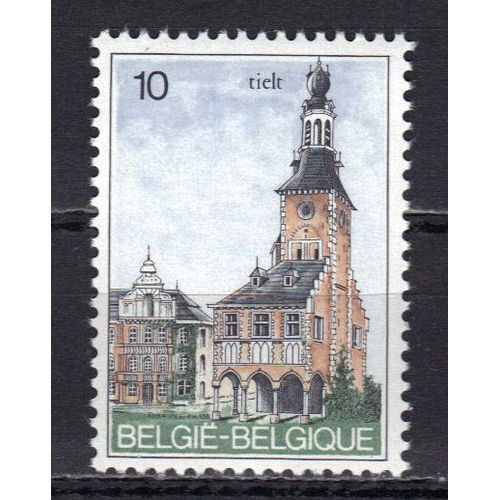Belgique 1984 : La Ville De Tielt - Timbre 10 F. Multicolore Neuf **