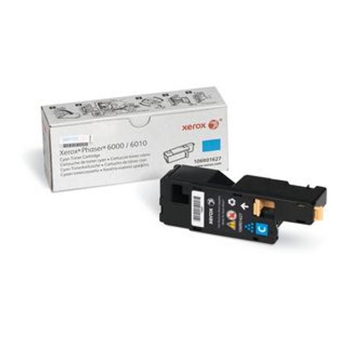 Xerox - Cyan - originale - cartouche de toner - pour Phaser 6000, 6010, 6010N; WorkCentre 6015B, 6015N, 6015NI
