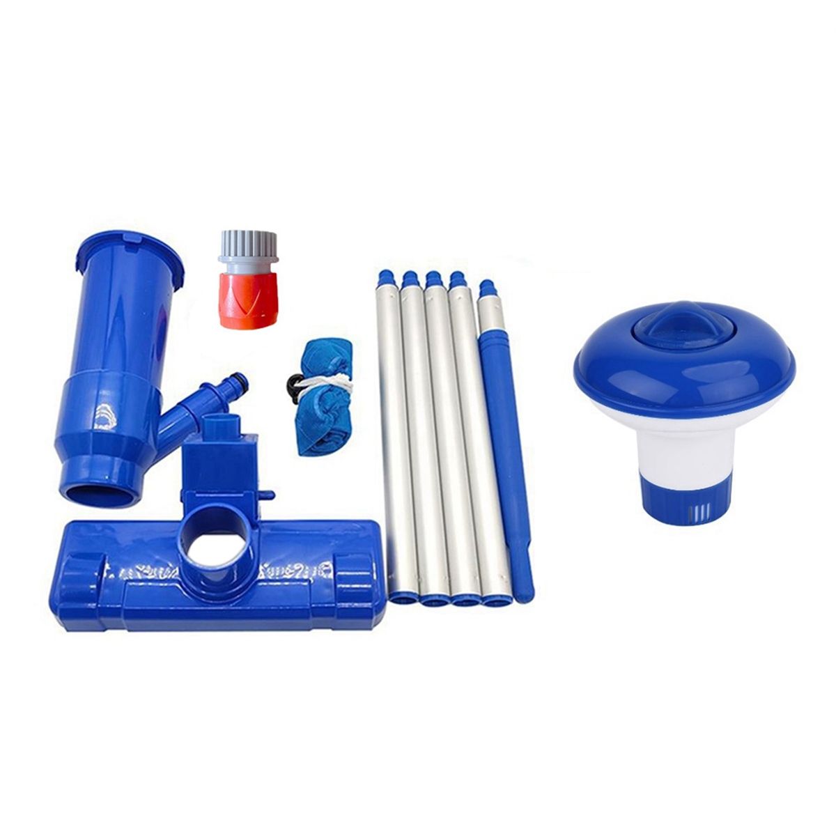 Kit D'outils De Nettoyage Pour Aspirateur De Piscine, Brosse... - 3