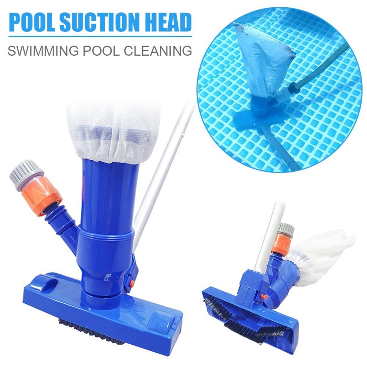 Kit D'outils De Nettoyage Pour Aspirateur De Piscine, Brosse... - 4