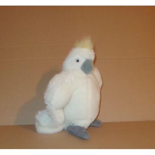 Cacatoès Sulfur-Crested farcies réaliste d'Oiseaux Perroquet jouet en  peluche doux - Chine Peluche cacatoès Sulfur-Crested et Sulfur-Crested cacatoès  jouet en peluche prix