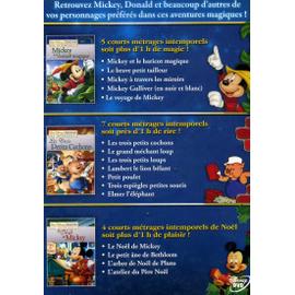 Disney Animation : les intemporels - Coffret - Les 3 petits cochons +  Mickey et le haricot magique + Le Noël de Mickey