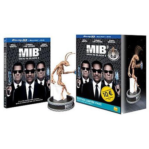 Men In Black 3 : Edition Spéciale Fnac (Blu-Ray + Blu-Ray + Dvd, Inclus Une Statuette Extraterrestre)