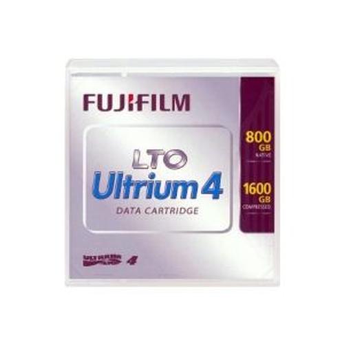 Fujitsu - LTO Ultrium 4 - 800 Go / 1.6 To - non étiqueté - pour ETERNUS LT20, LT40, LT60; FibreCAT TX08, TX24, TX24 S2, TX48, TX48 S2; Scalar i500