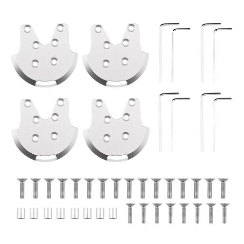 Lot De 4 Bases De Moteur De Protection Pour Phantom 3 Advanced 3s Se Protecteur De Base De Moteur Body Guard Cover-Argent