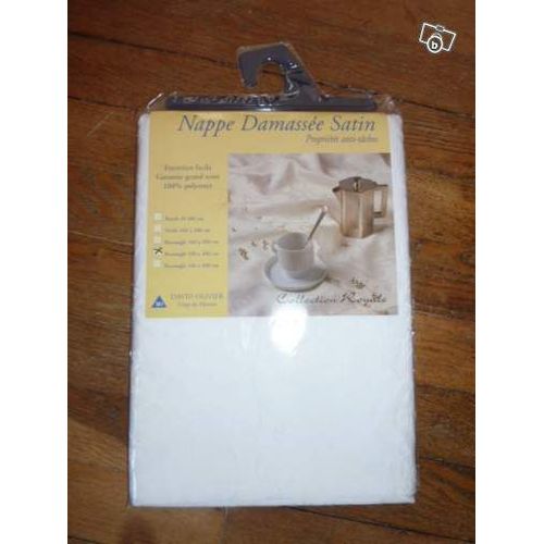 Nappe Anti-Taches Satin Saumon
