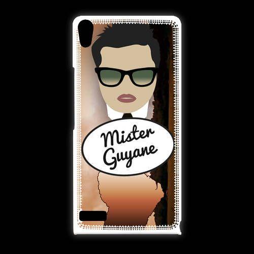 Coque Huawei Ascend P6 Mister Guyane Brun