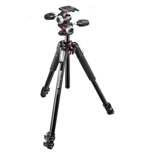 Manfrotto 055 Alu 3 Segmente Stativ-Set MK055XPRO3-3W