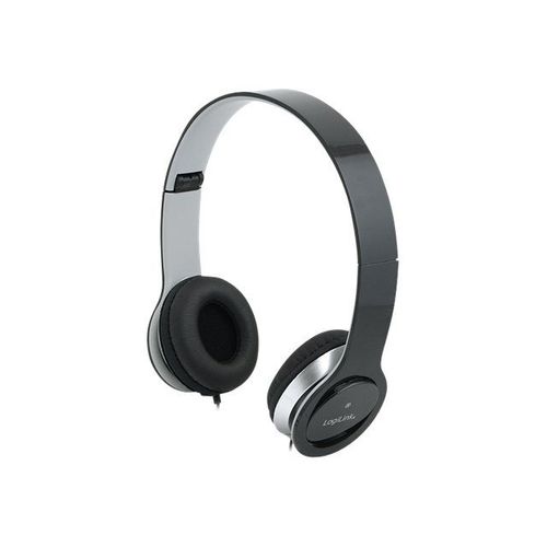 LogiLink Stereo High Quality Headset - Micro-casque - circum-aural - filaire - noir