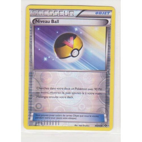 Niveau Ball Peu Commune  Reverse Dresseur 89/99 Destinées Futures