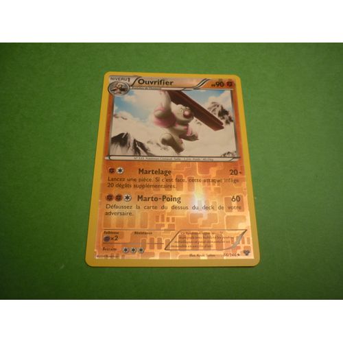 Carte Pokemon Francaise Reverse Serie Xy Ouvrifier 66/146