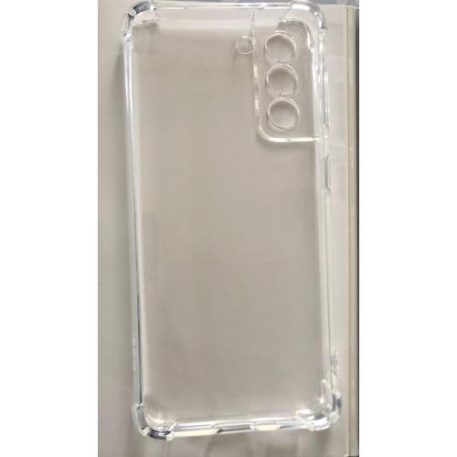 Coque Transparente Samsung Galaxy S21 Avec Un Verre Trempé