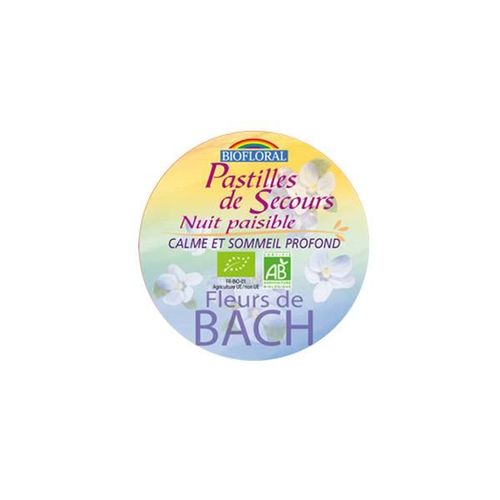 Pastilles De Secours Nuit Paisible Bio Format Familial 50 G 