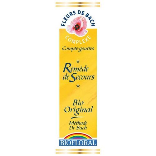 Remède De Secours Bio Compte Gouttes N°39 20 Ml 