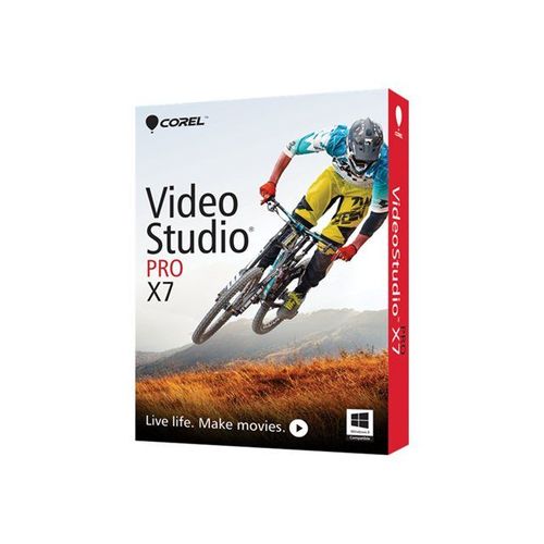 Corel Videostudio Pro X7 - Version Boîte - 1 Utilisateur - Dvd (Mini-Boîtier) - Win - Allemand)