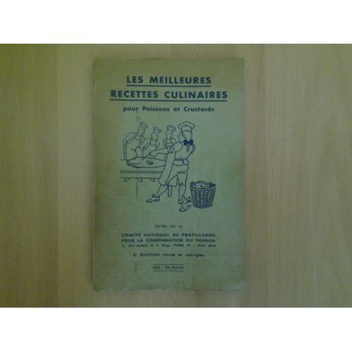 Les Meilleurs Recettes Culinaires Pour Poissons Et Crustacés