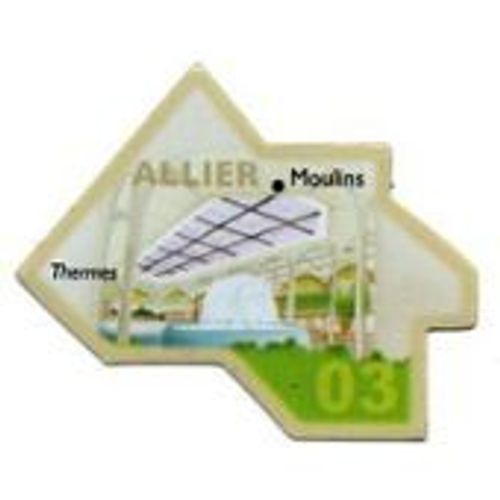 Magnet Le Gaulois Département 03 Allier