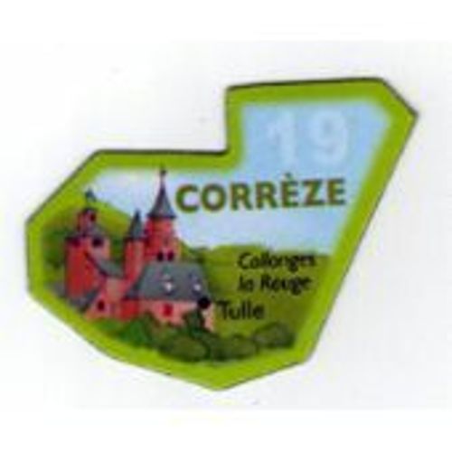 Magnet Le Gaulois Département 19 Corrèze