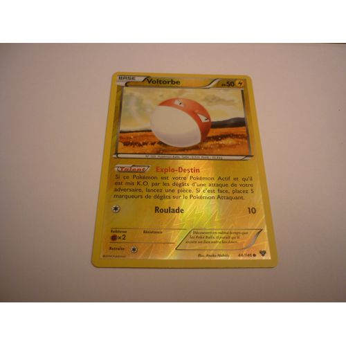 Carte Pokemon Francaise Reverse Serie Xy Voltorbe 44/146