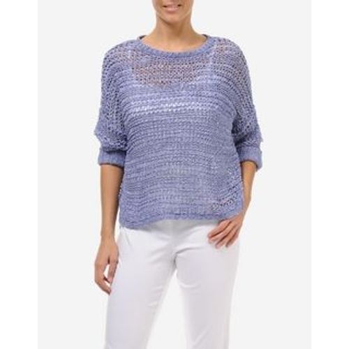 Pull Bleu Denim En Lacette - Jacqueline Riu - T. 4 - Neuf