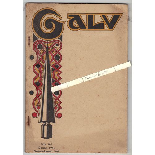 Galv Niv 8 9 Goanv 1941 Nevez Amzer 1942 Bruchet