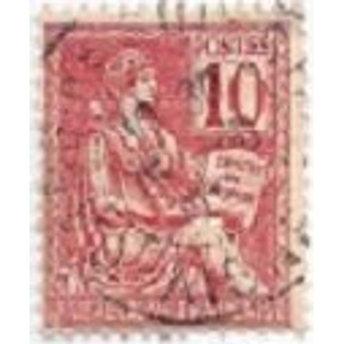Timbre N°116 T Ii Oblitérée De 1900